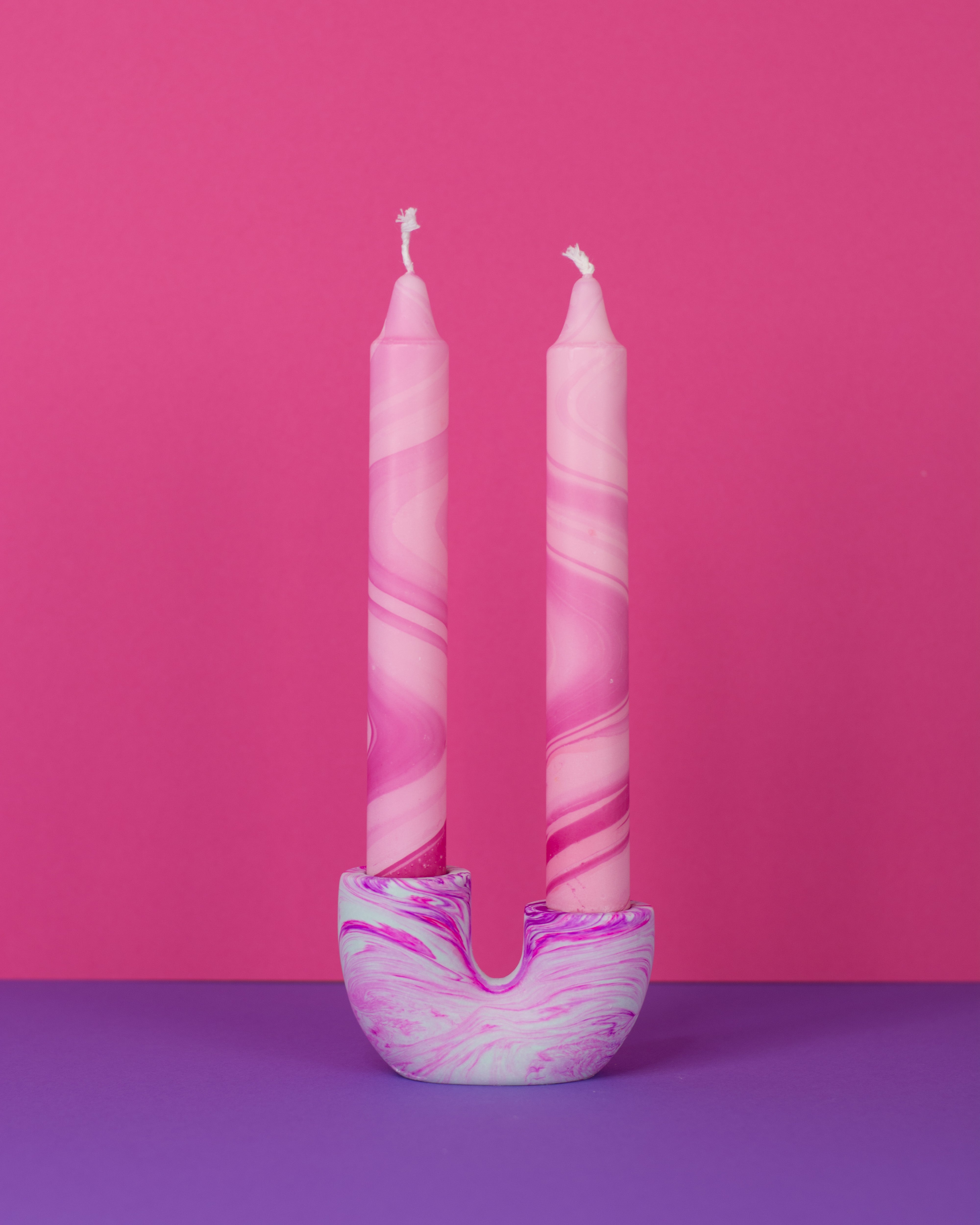 U-shaped lysestage - H6 cm.